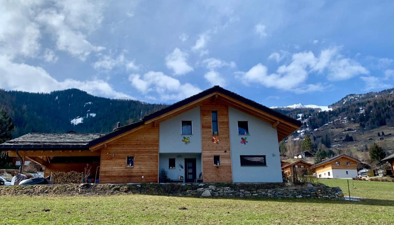 Ferienwohnung Aux Grands-Vergers Bruson Exterior foto